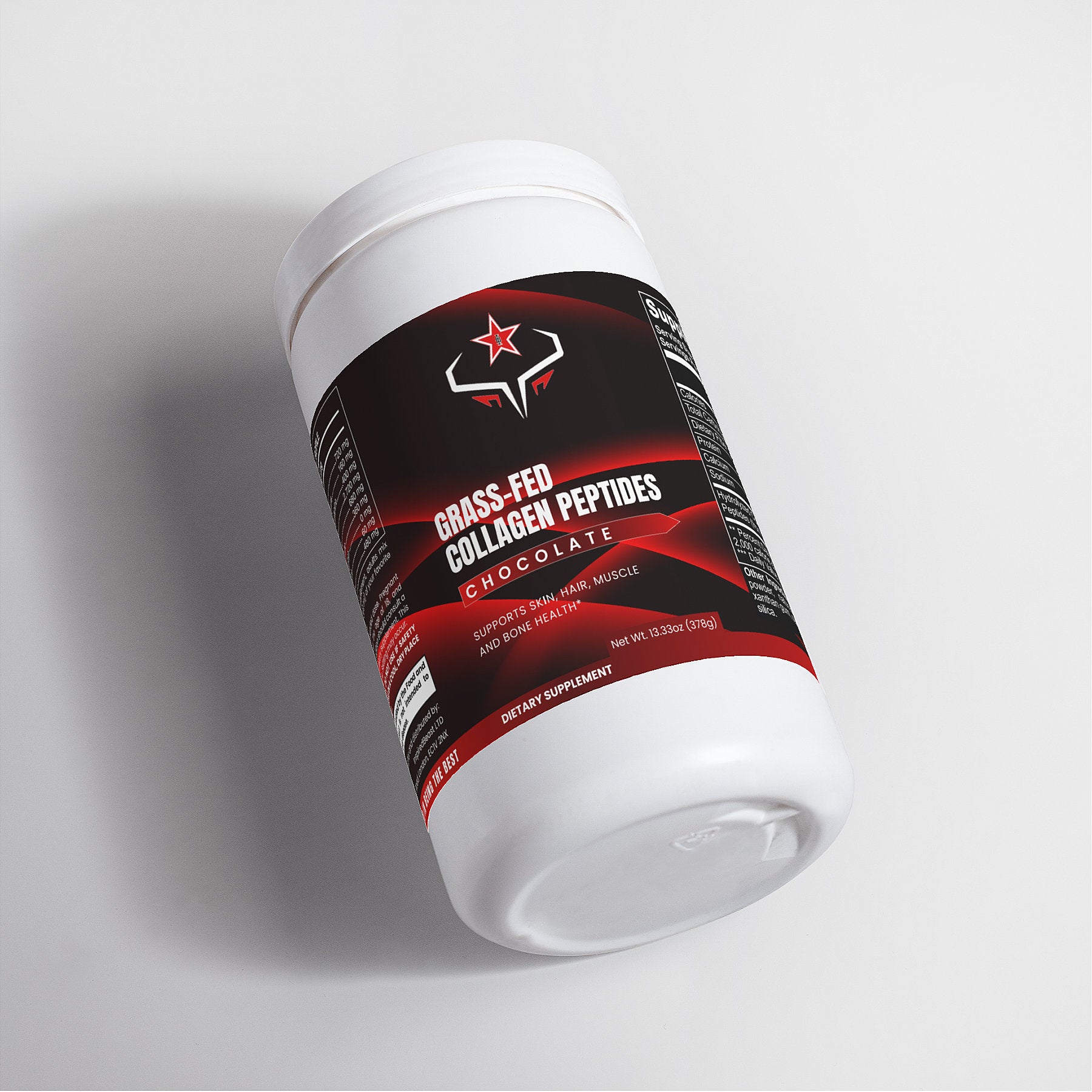 Grass-Fed Collagen Peptides Powder (Chocolate)