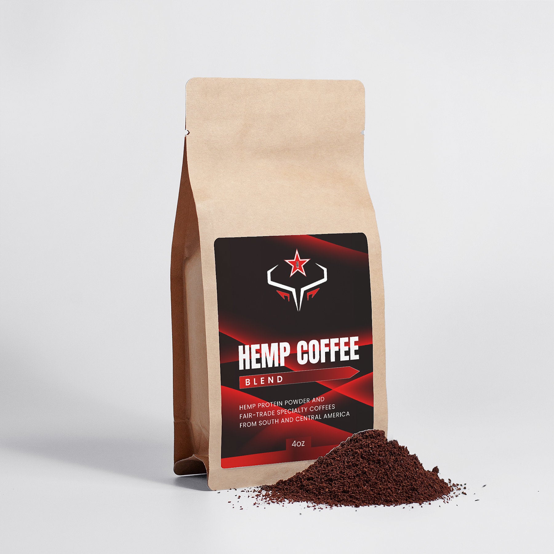 Hemp Coffee Blend - Medium Roast 4oz