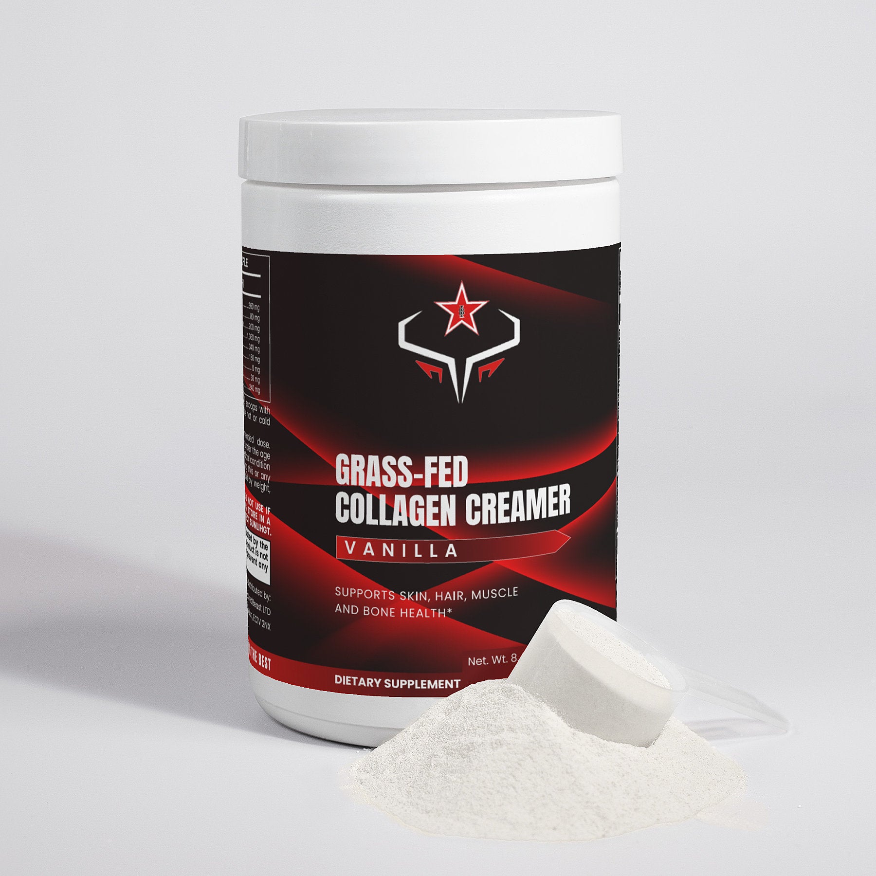 Grass-Fed Collagen Creamer (Vanilla)