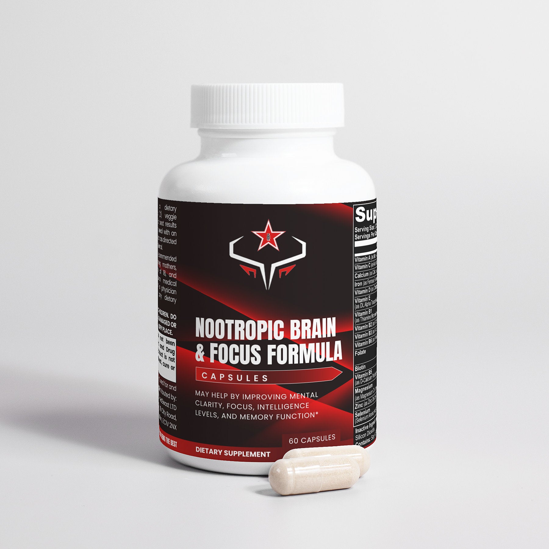 Nootropic Brain & Focus Formula